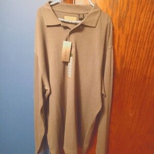 New Axist cotton knit top sz XL